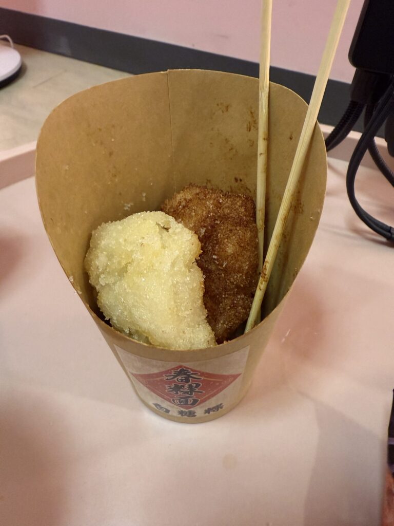 台南夜市の白糖粿