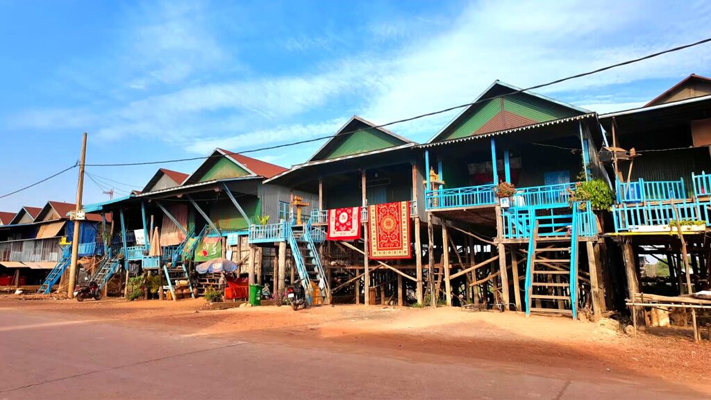 カンボジアの水上村
