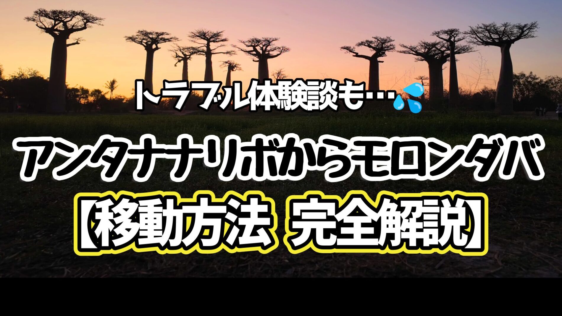 アンタナナリボからモロンダバ