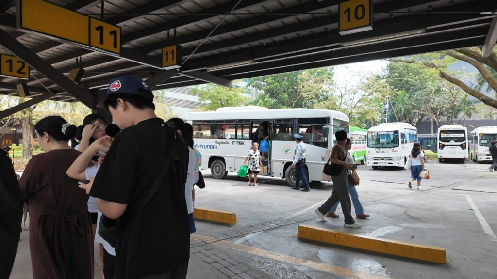 セブ　TOPS　シャトルバス　乗り場