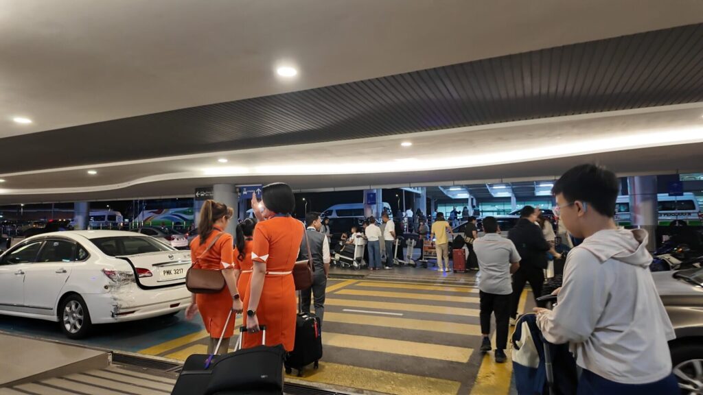 ペナン空港から市内中心部　Grab　タクシー