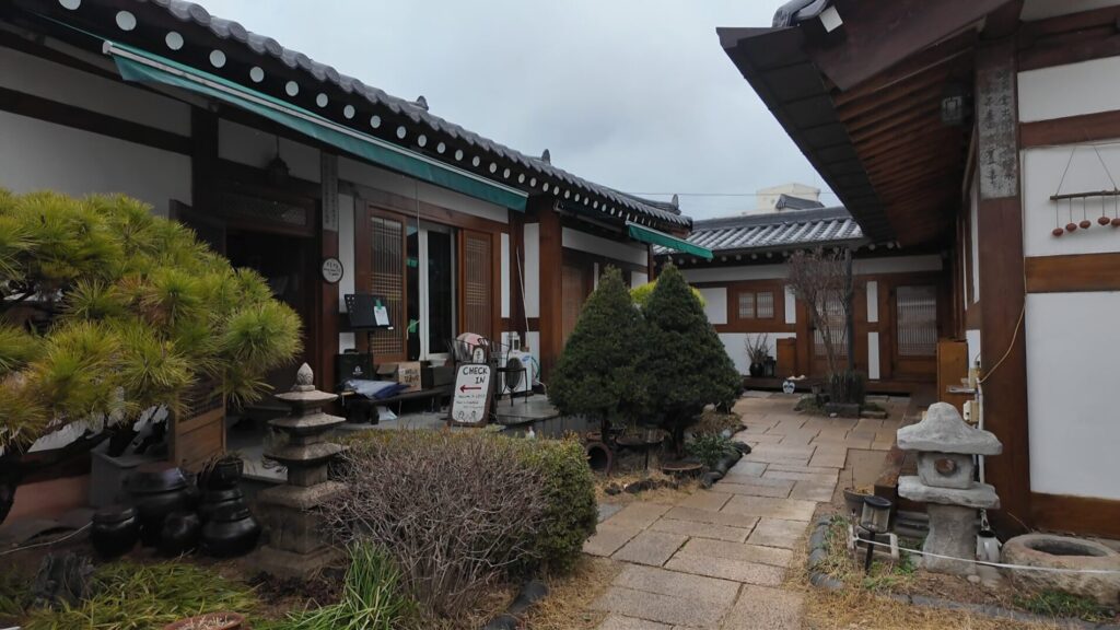 慶州おすすめホテル　韓屋