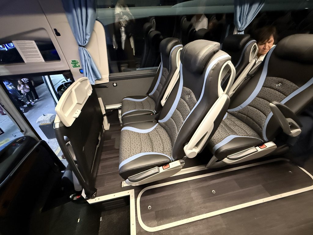 イスタンブールからカッパドキア(ギョレメ)夜行バス 車内