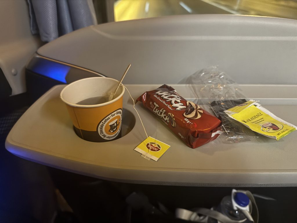 イスタンブールからカッパドキア(ギョレメ)夜行バス 車内